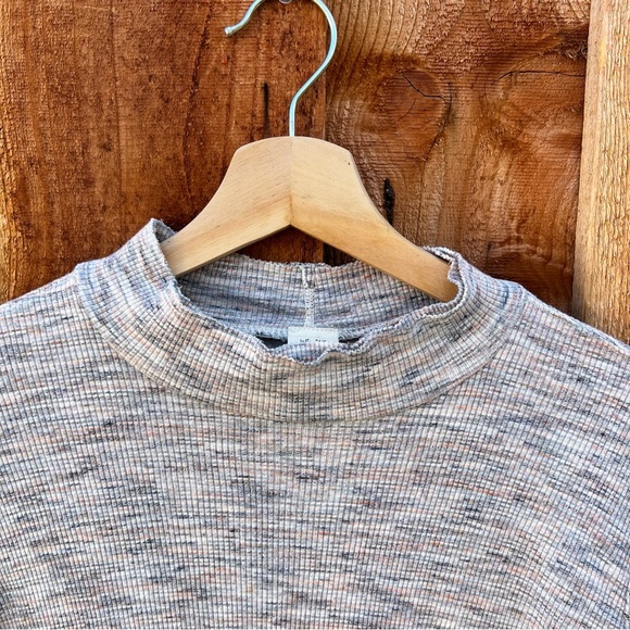 Free People Multi-Color Stonecold Mock-Neck Split-Back Top 🌿 - Picture 5 of 9